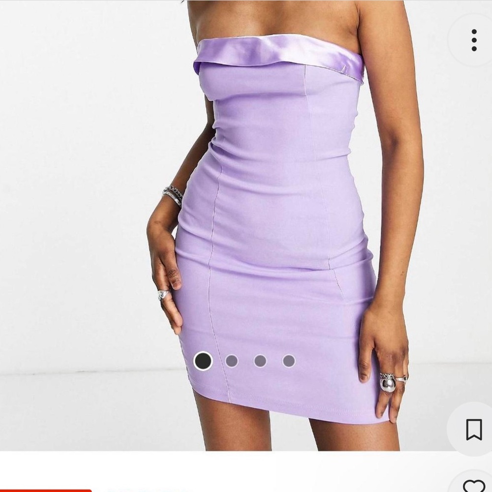 OUT OF STOCK Missyempire bandeau mini dress